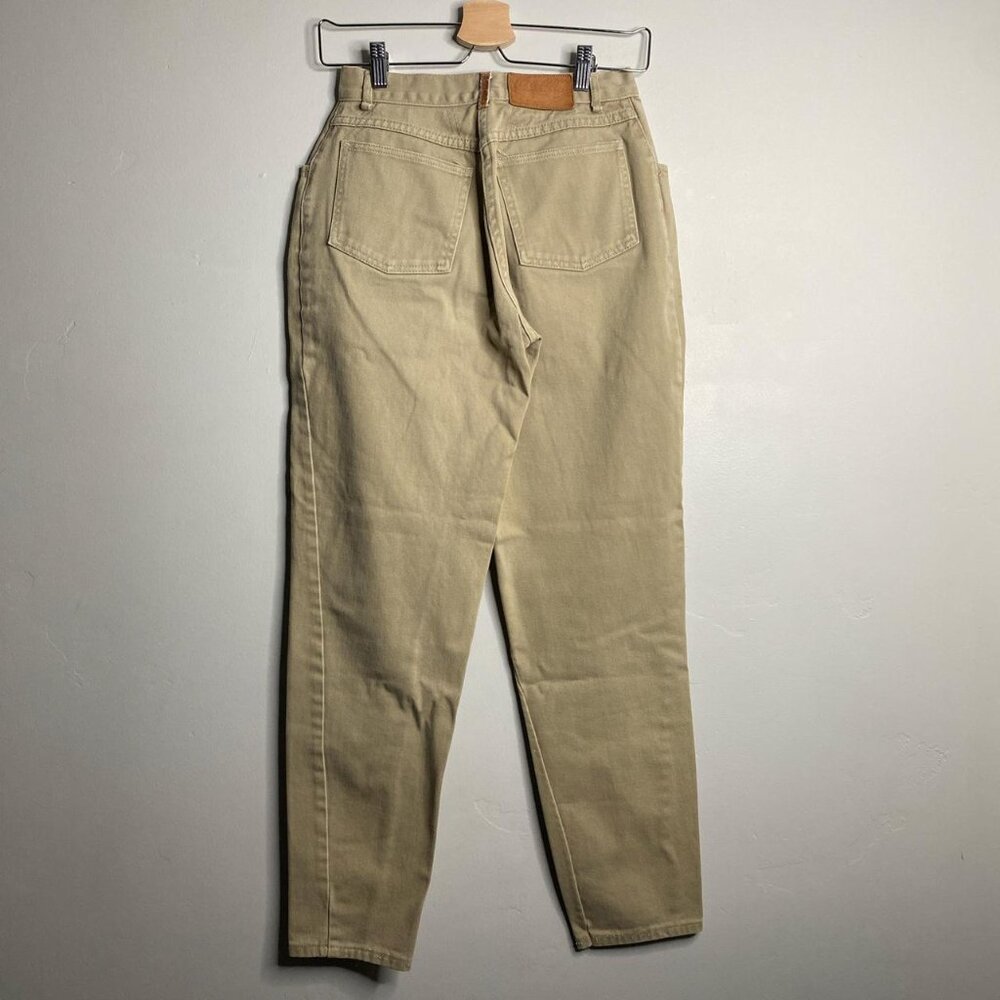Tan Coca-Cola high-waisted straight-leg vintage jeans size 8